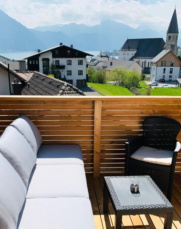 Traum Panorama Apartment Mit Berg & Seeblick Altmuenster Luaran gambar