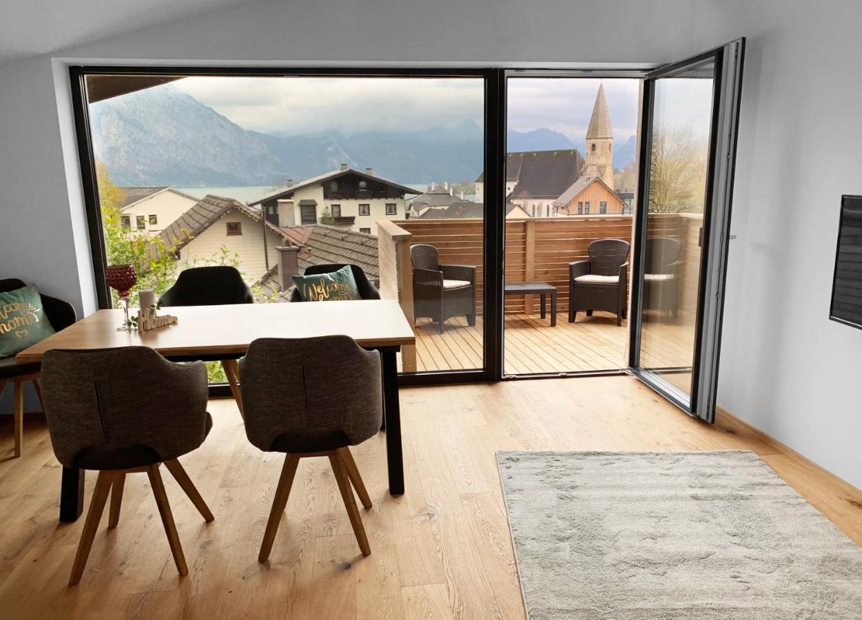 Traum Panorama Apartment Mit Berg & Seeblick Altmuenster Luaran gambar
