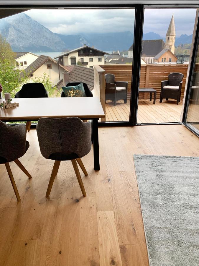 Traum Panorama Apartment Mit Berg & Seeblick Altmuenster Luaran gambar