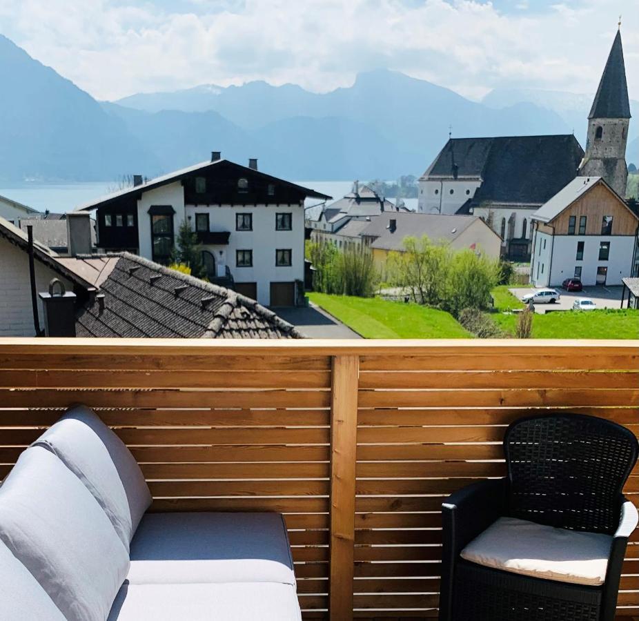 Traum Panorama Apartment Mit Berg & Seeblick Altmuenster Luaran gambar